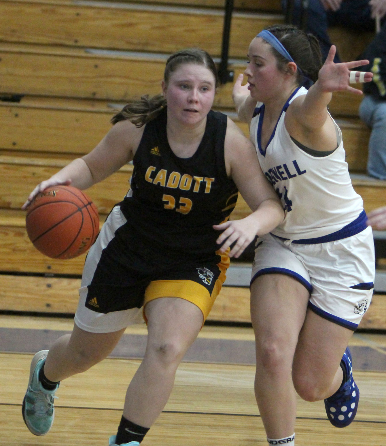 Cadott at McDonell girls basketball 1-11-22